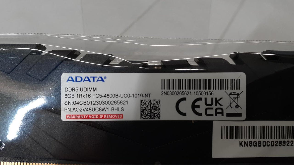 ADATA DDR5 Memory PC5-4800B-UC0-1010-NT