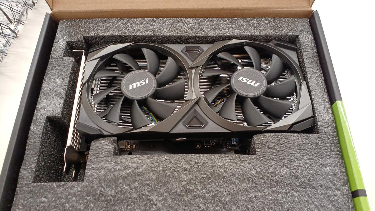 MSI Graphics Board: GEFORCE RTX3050 VENTUS 2X XS 8