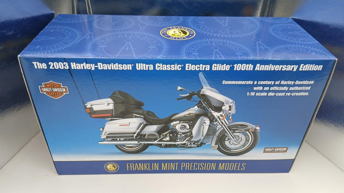 FRANKLIN MINT Model Car 1/10 Harley 100th Anniversary