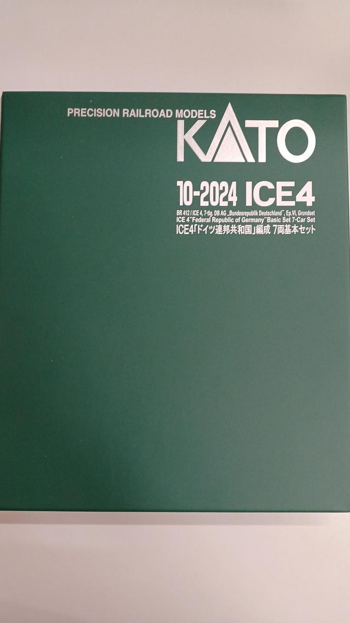 KATO N Cage ICE4 10-2024 Federal Republic of Germany Formation 7-Car Basic Set