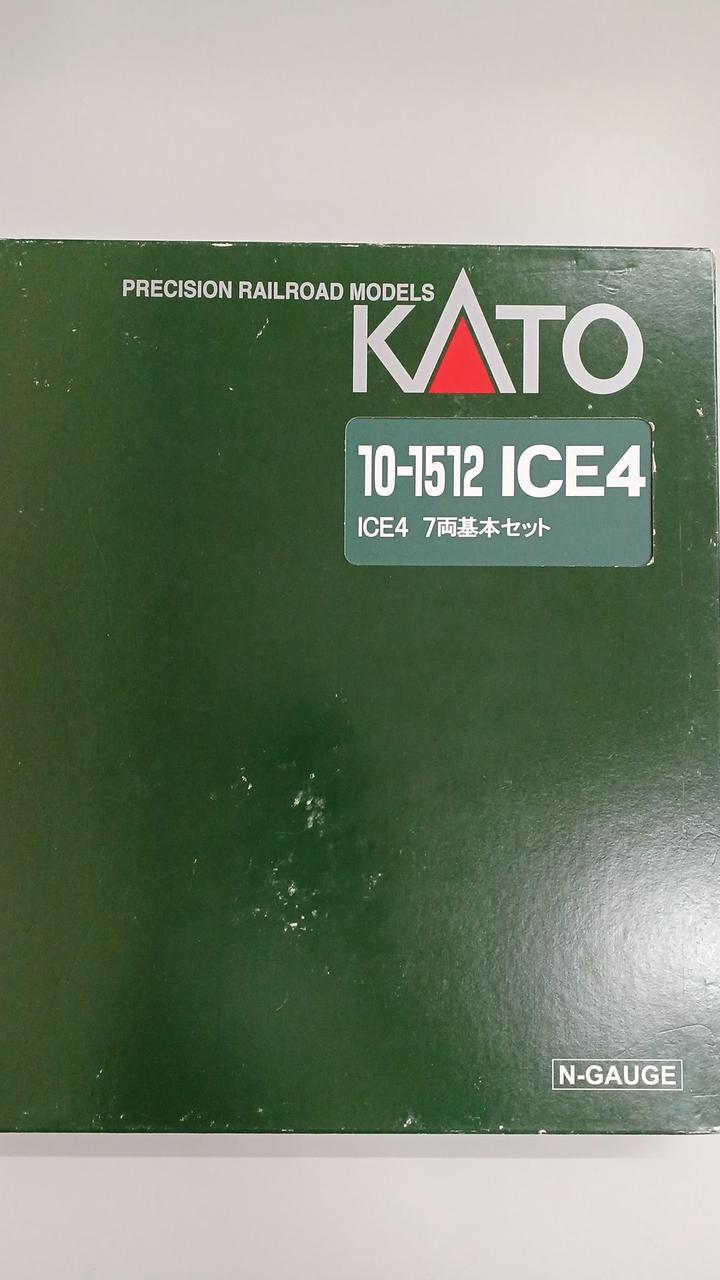 KATO N Cage ICE4 10-1512 7-Car Basic Set