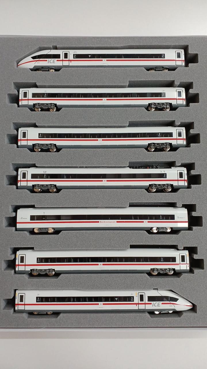 KATO N Cage ICE4 10-1512 7-Car Basic Set