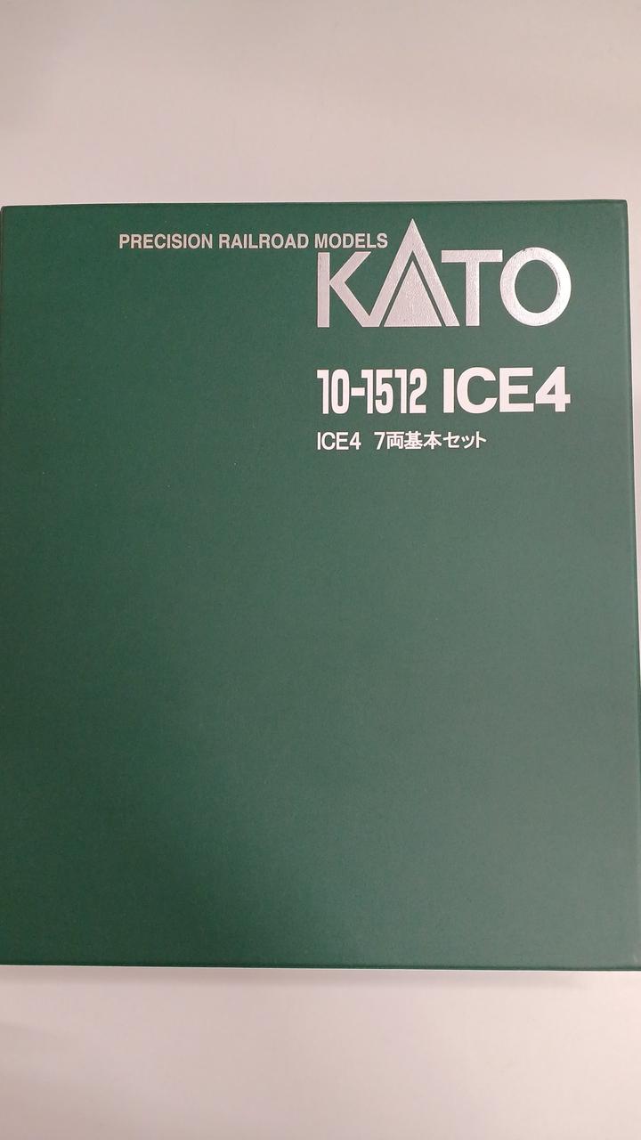 KATO N Cage ICE4 10-1512 7-Car Basic Set