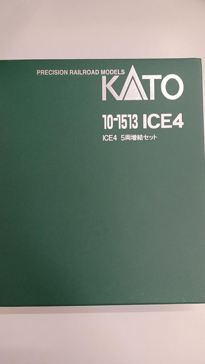 KATO N Cage ICE4 10-1513 5-Car Expansion Set