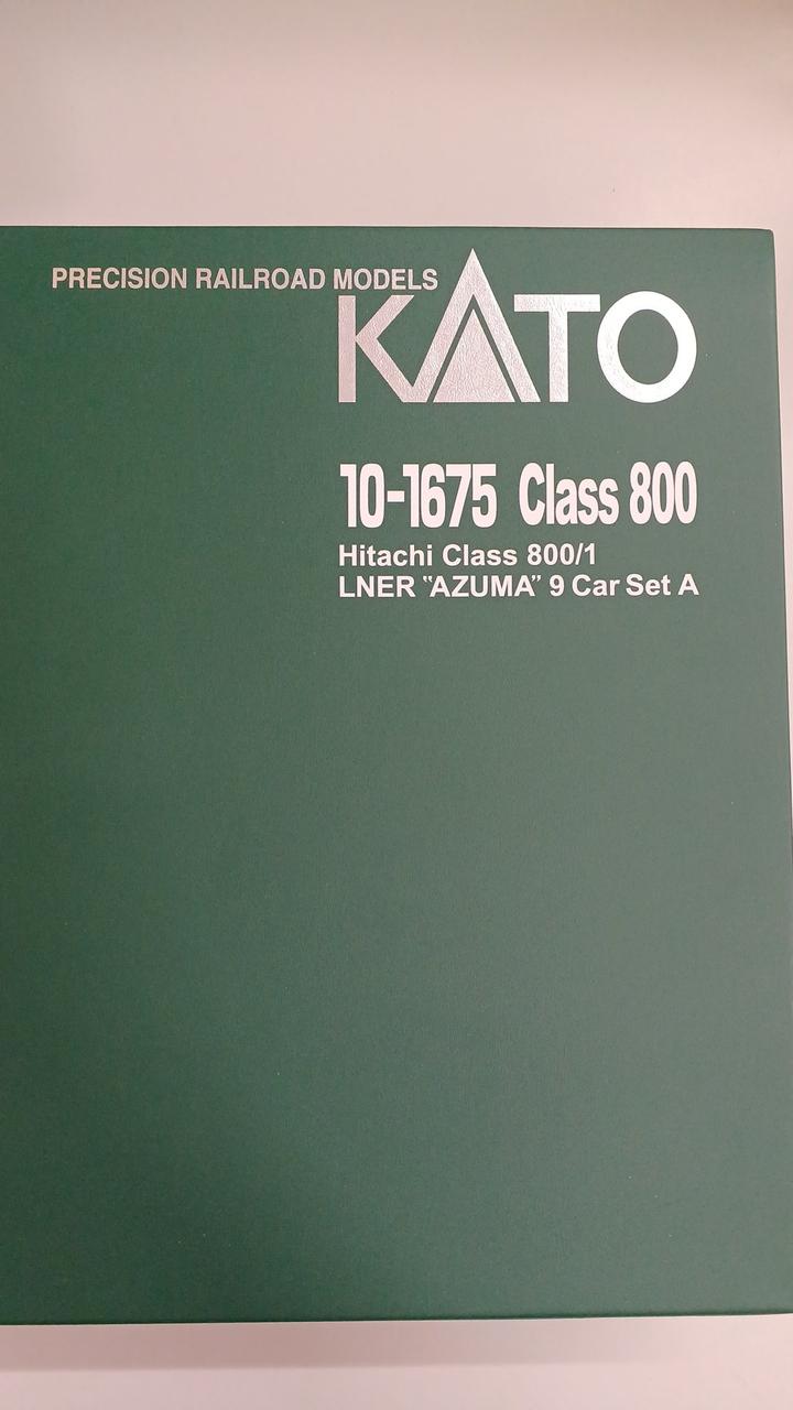 KATO N Cage British Rail CLASS800 10-1675 LNER AZUMA 9-Car Set