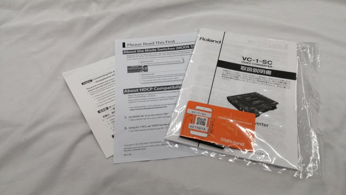 ROLAND Video Converter VC-1-SC