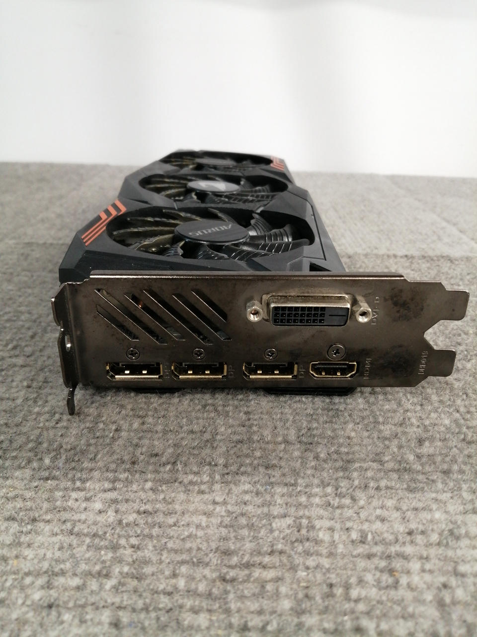 GIGABYTE Graphics Card: GV-N1060AORUS-6G