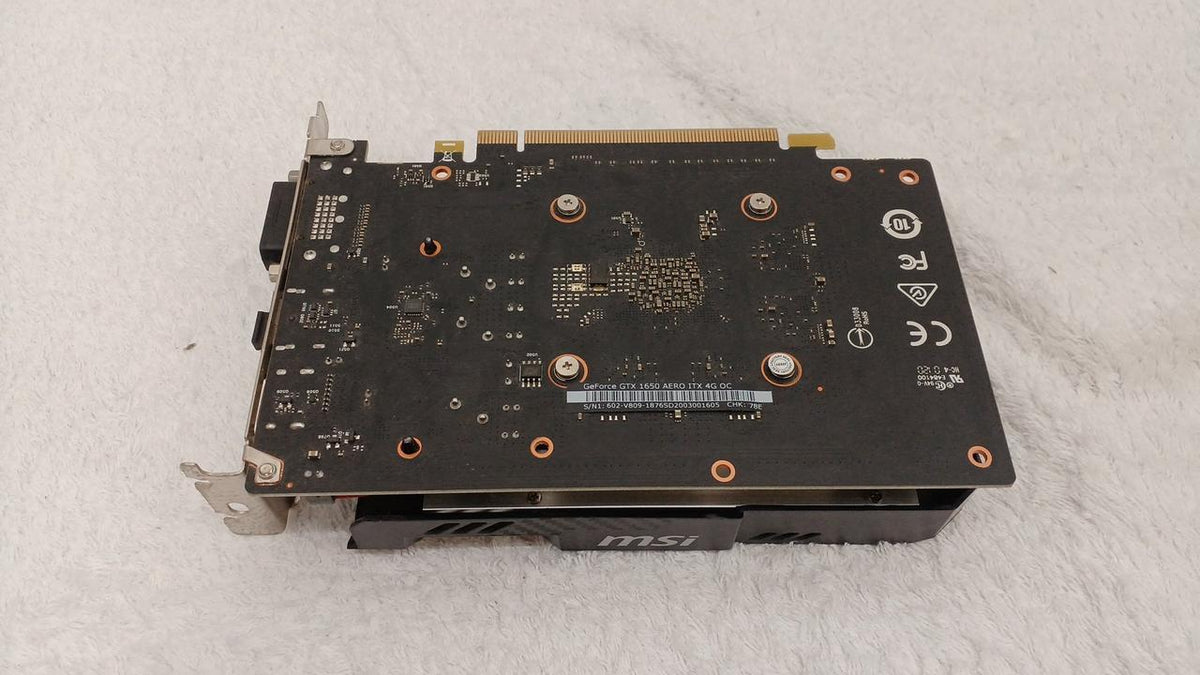 MSI Graphics Board GTX1650 AERO ITX 4G OC