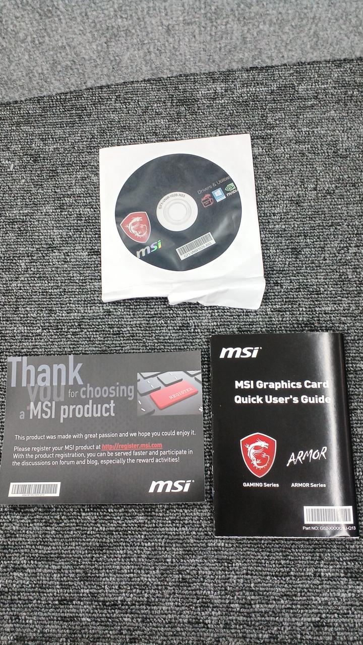 MSI Graphics Board: GEFORCE GTX1080 GAMING X 8G