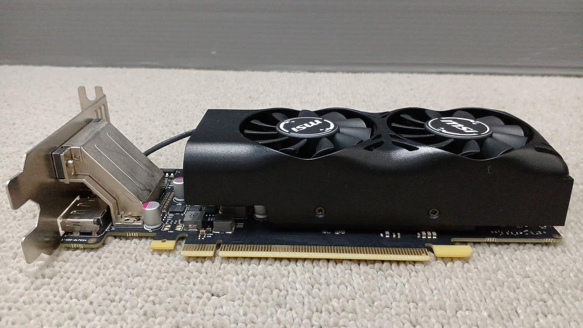 MSI Graphics Board: GTX 1050 TI 4GT LP