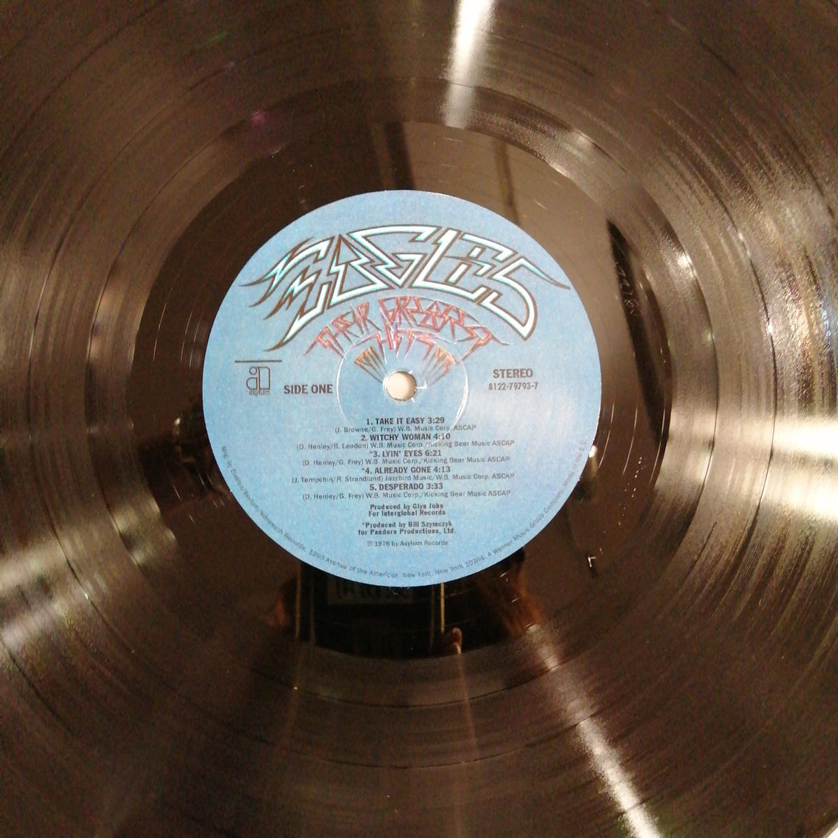 ELEKTRA/ASYLUM RECORDS EAGLES/THEIR GREATEST HITS VOL 081227934132