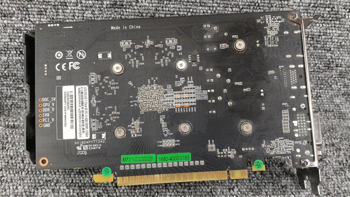Xianren Zhizhi Graphics Card: GTX1650 EX-1 CLICK OC PCI-E 4G