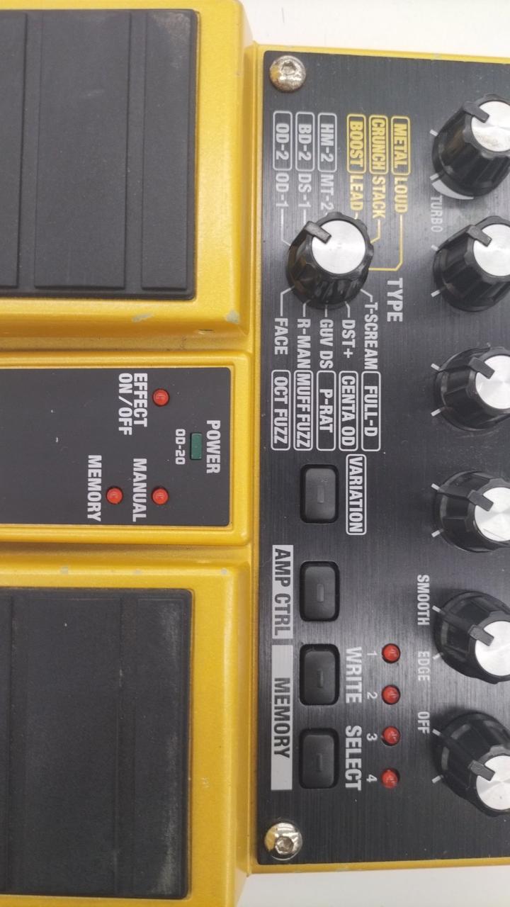 BOSS Distortion-type Effects OD-20