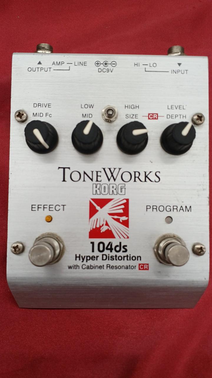 KORG Effects pedal: 104DS