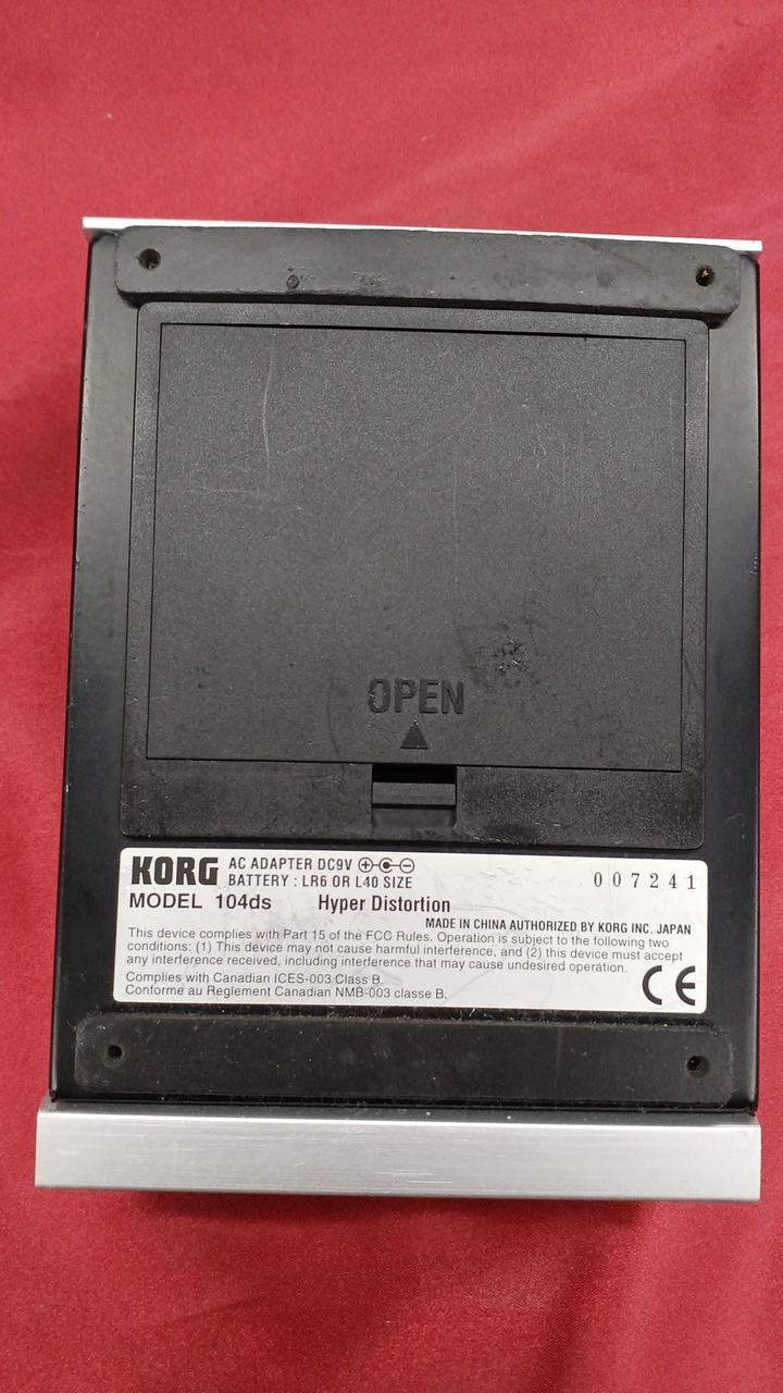 KORG Effects pedal: 104DS