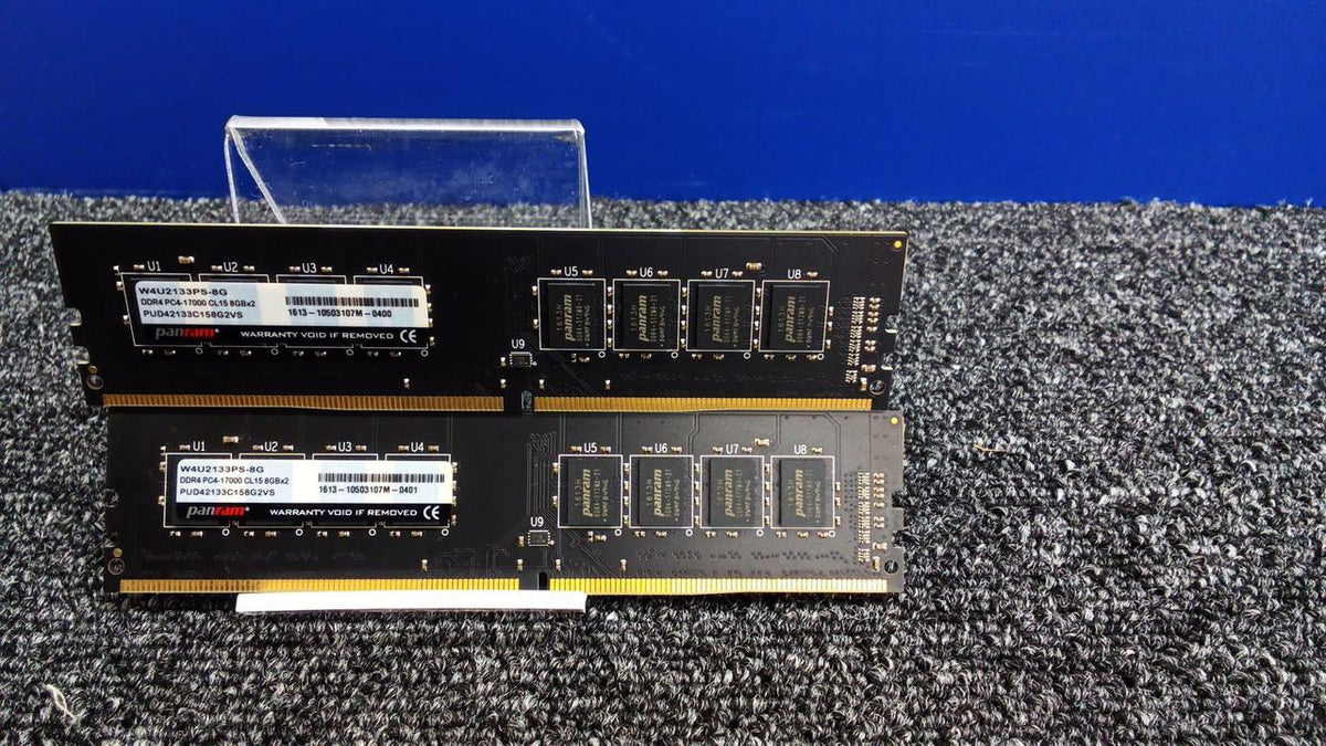 PANRAM Memory: W4U2133PS-8GB, 2 cards