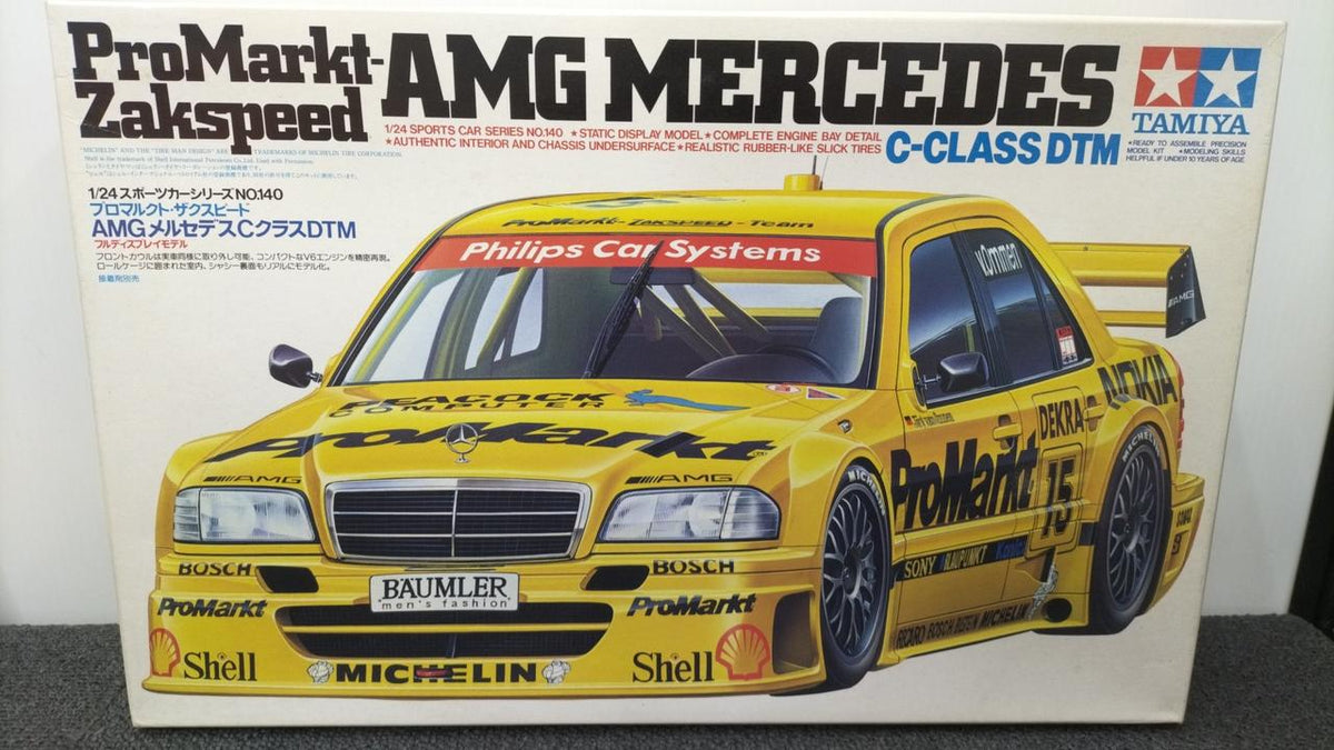 TAMIYA Display Model AMG Mercedes C-Class DTM