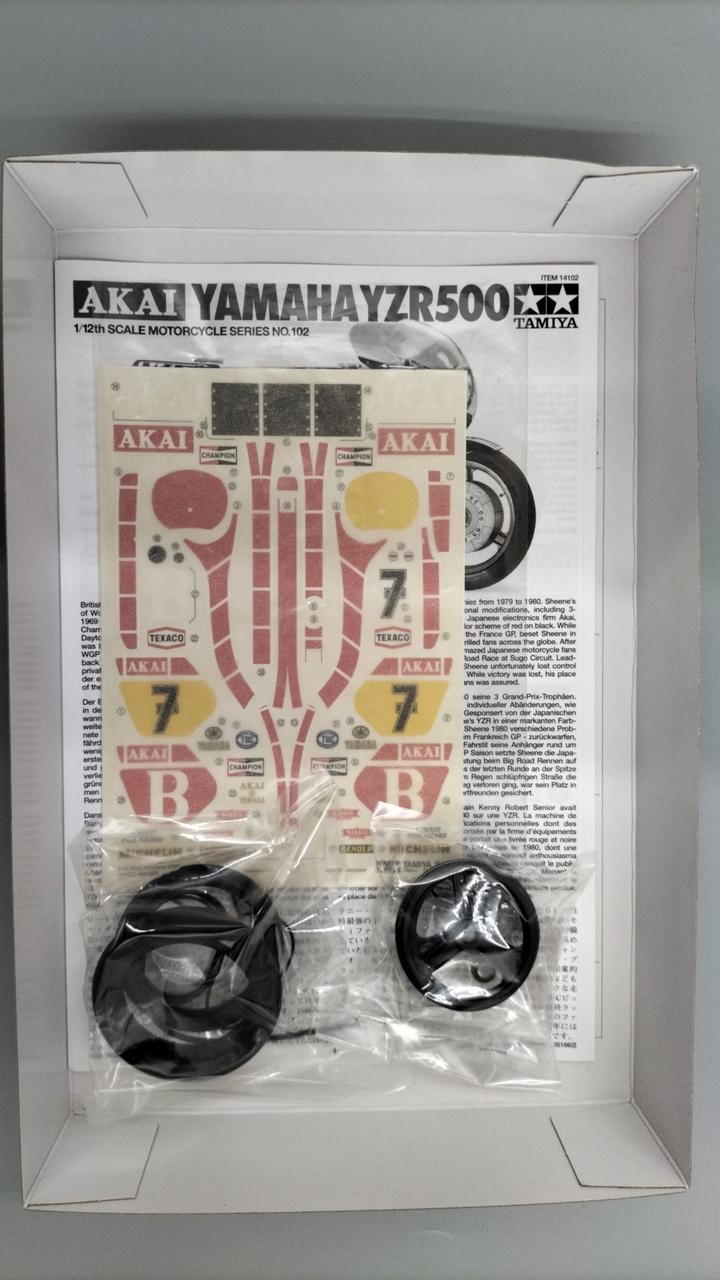 TAMIYA 1/12 Motorcycle Series NO.102