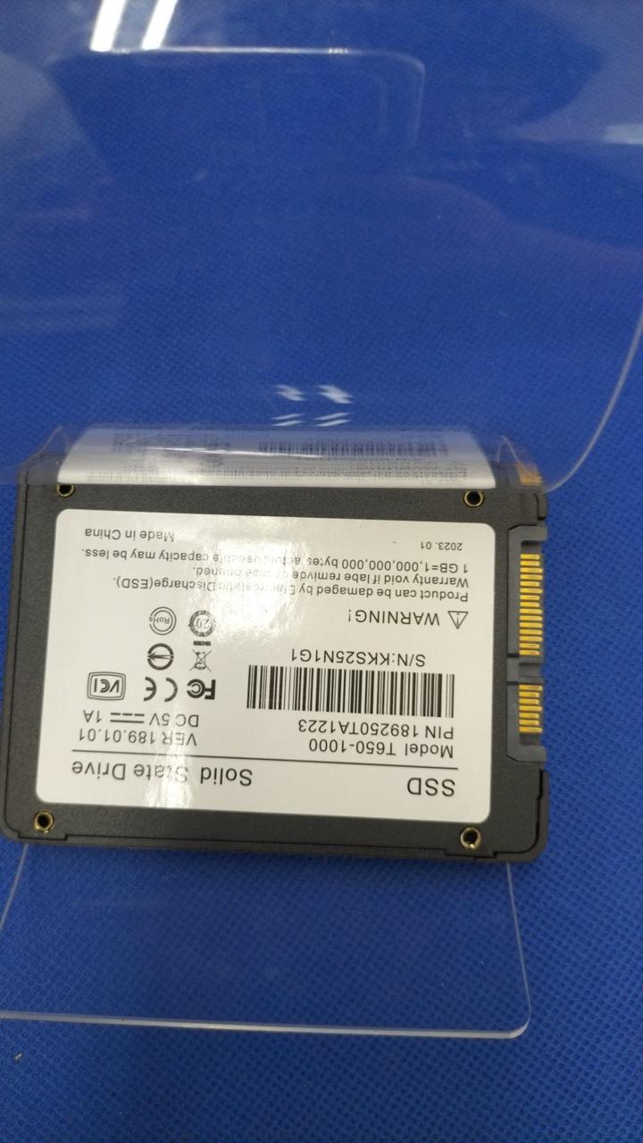 unclear SATA SSD T650-1000