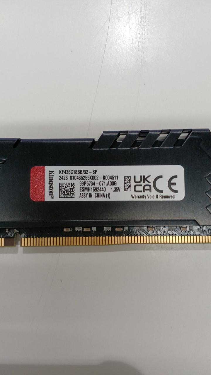 KINGSTON DDR4 32GB KF436C18BB/32-SP