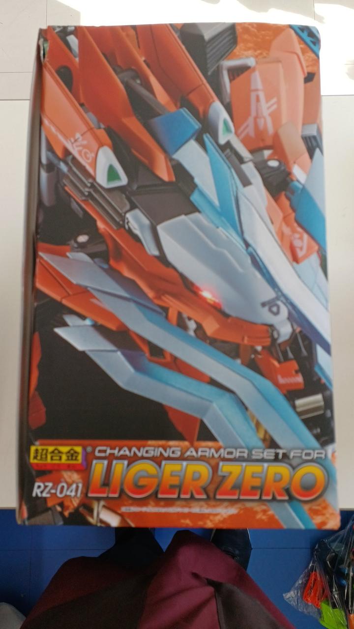 BANDAI Chogokin ZOIDS RZ-041 Liger Zero Exclusive Changing Armor Set