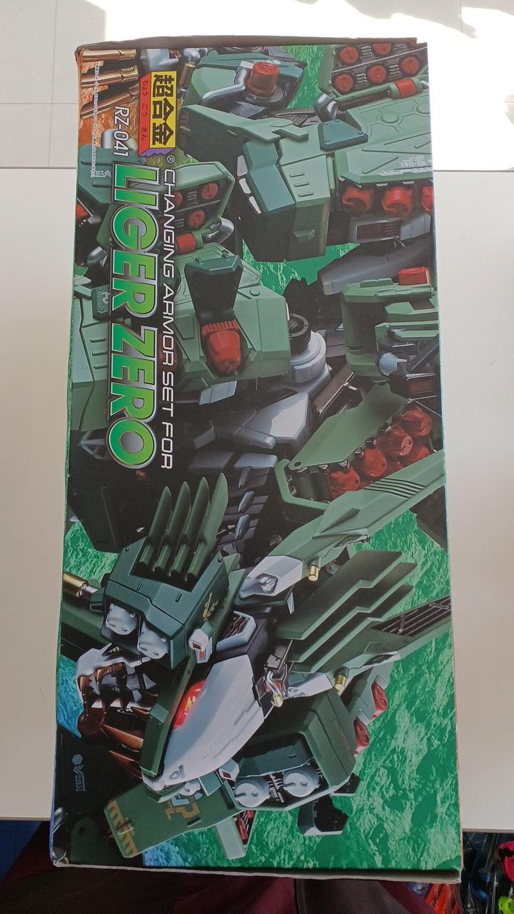 BANDAI Chogokin ZOIDS RZ-041 Liger Zero Exclusive Changing Armor Set