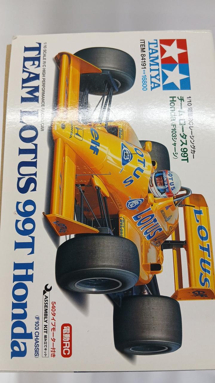TAMIYA Team Lotus 99T F103 Chassis Electric RC Racing Car