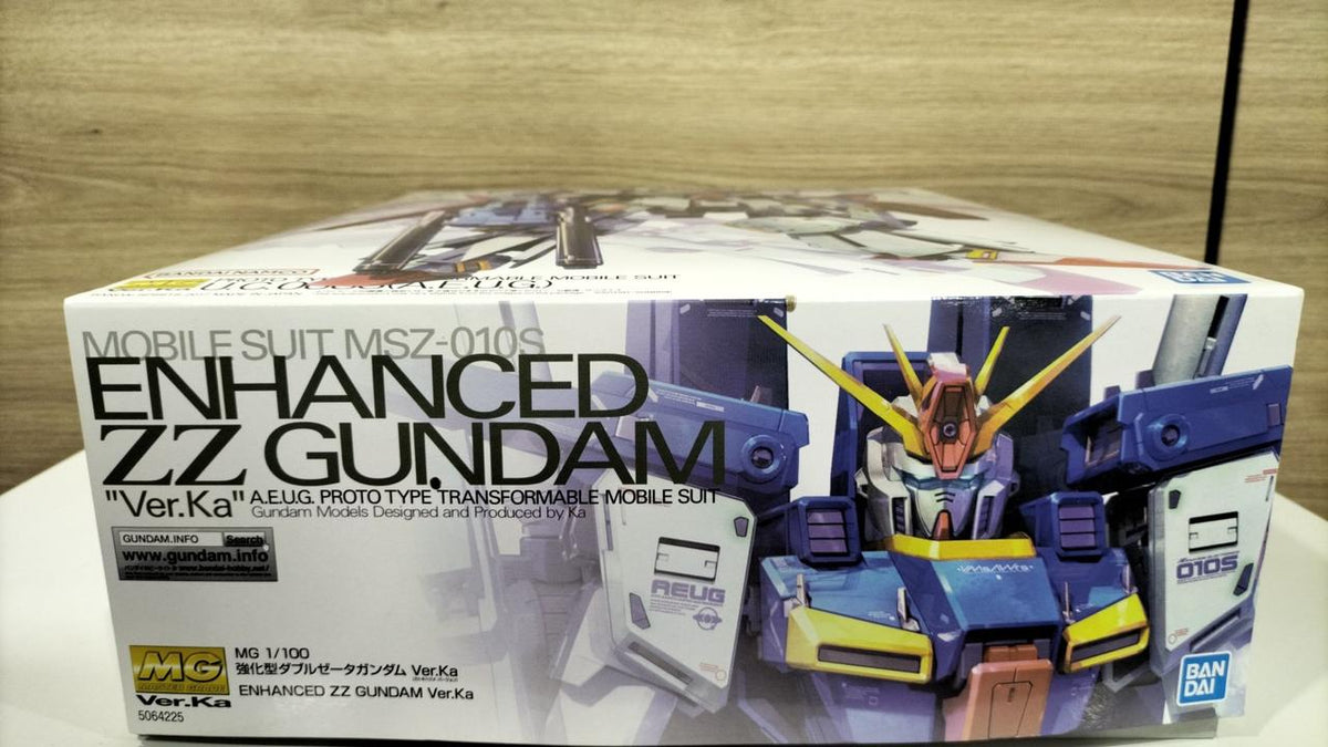 BANDAI Mobile Suit Gundam ZZ 1/100 MG MSZ-010S Enhanced Double Zeta Gundam