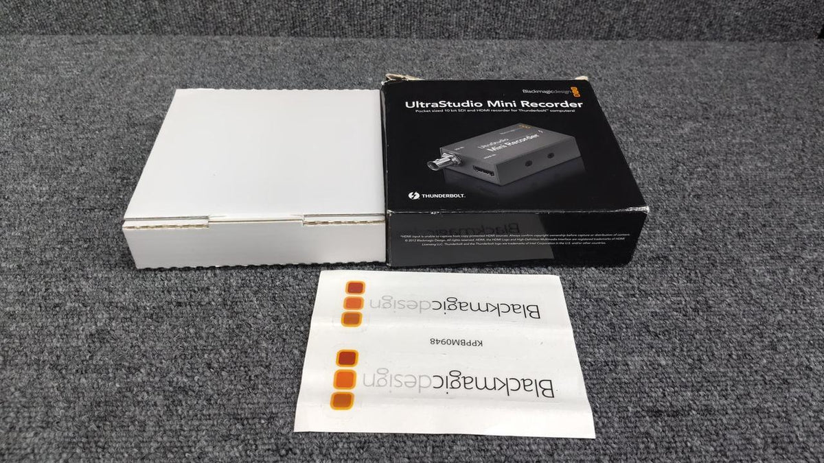 BLACKMAGICDESIGN Capture Board: ULTRASTUDIO MINI RECORDER