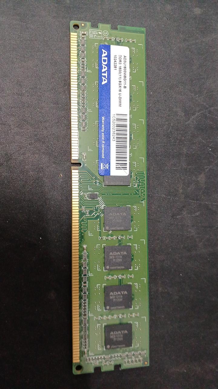 - DDR3 Memory 1600 (8GB 6 Discs) DDR3-1600