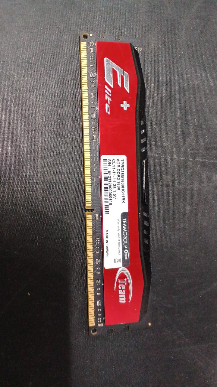 - DDR3 Memory 1600 (8GB 6 Discs) DDR3-1600