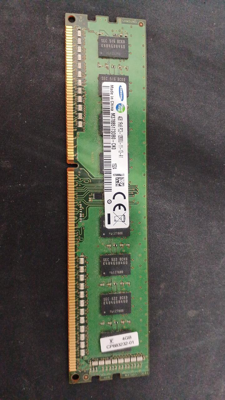- DDR3 Memory 12800U 4GB 8-Module DDR3-12800U