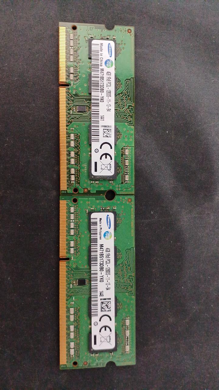 SAMSUNG DDR3 Laptop Memory 4GB 11 Discs DDR3 PC3L-12800S