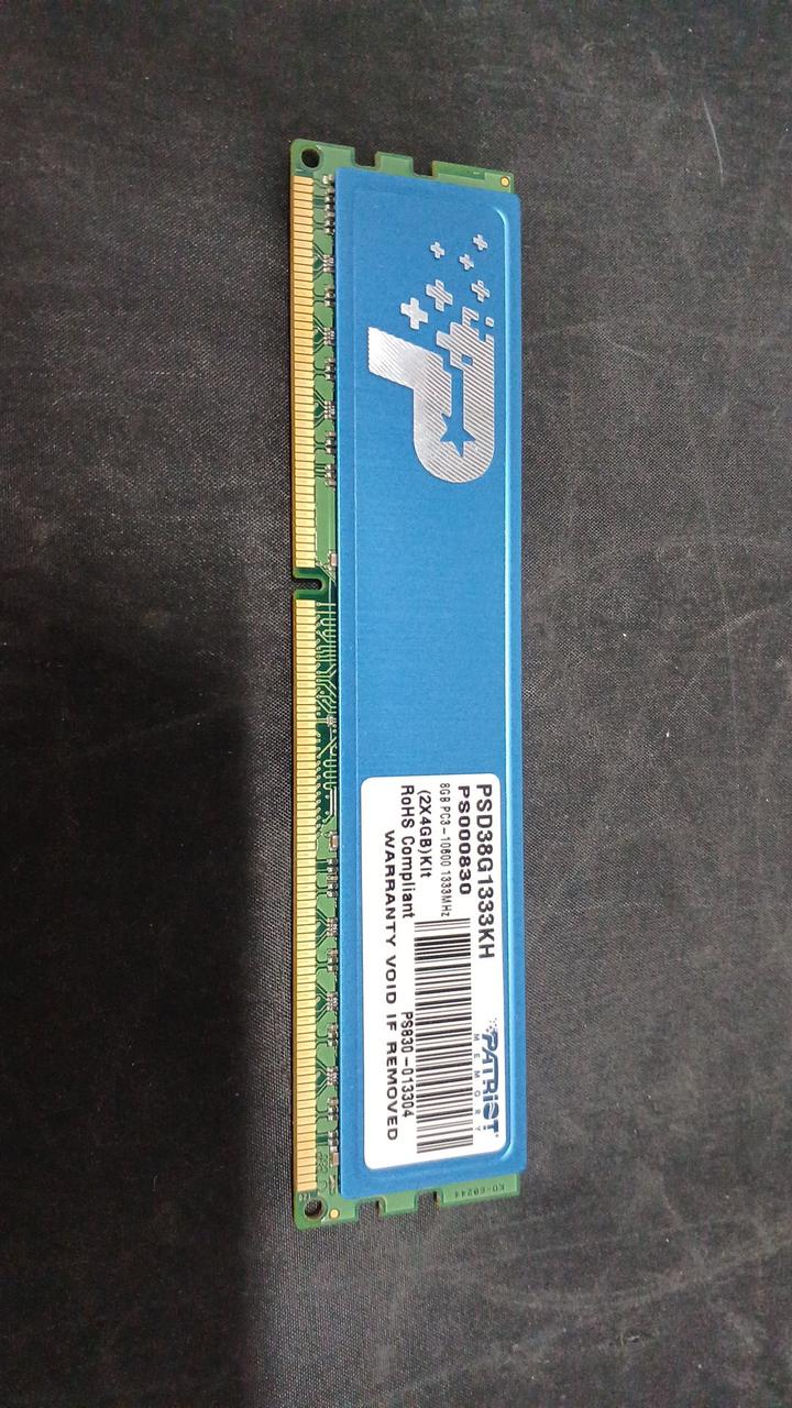 PATRIOT DDR3 Memory 16GB (4GB 4 modules) PSD38G1333KH