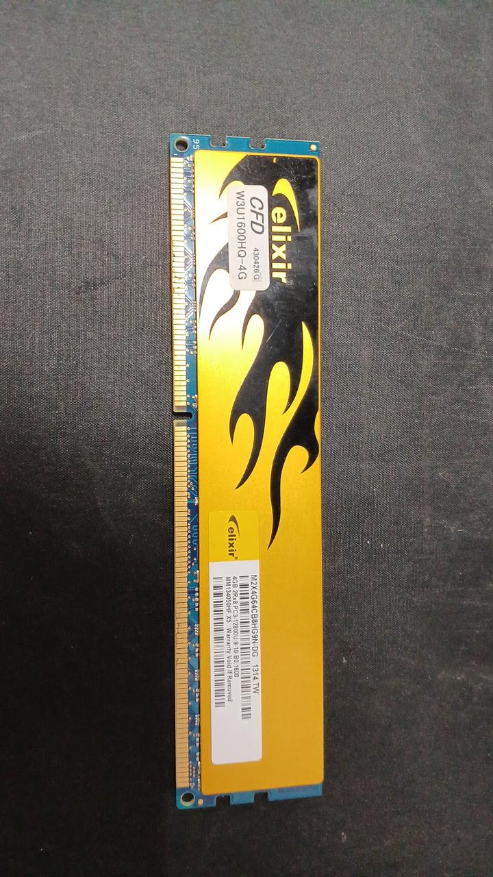 CFD DDR3 Memory 4GB 6-disc set W3U1600HQ-4G