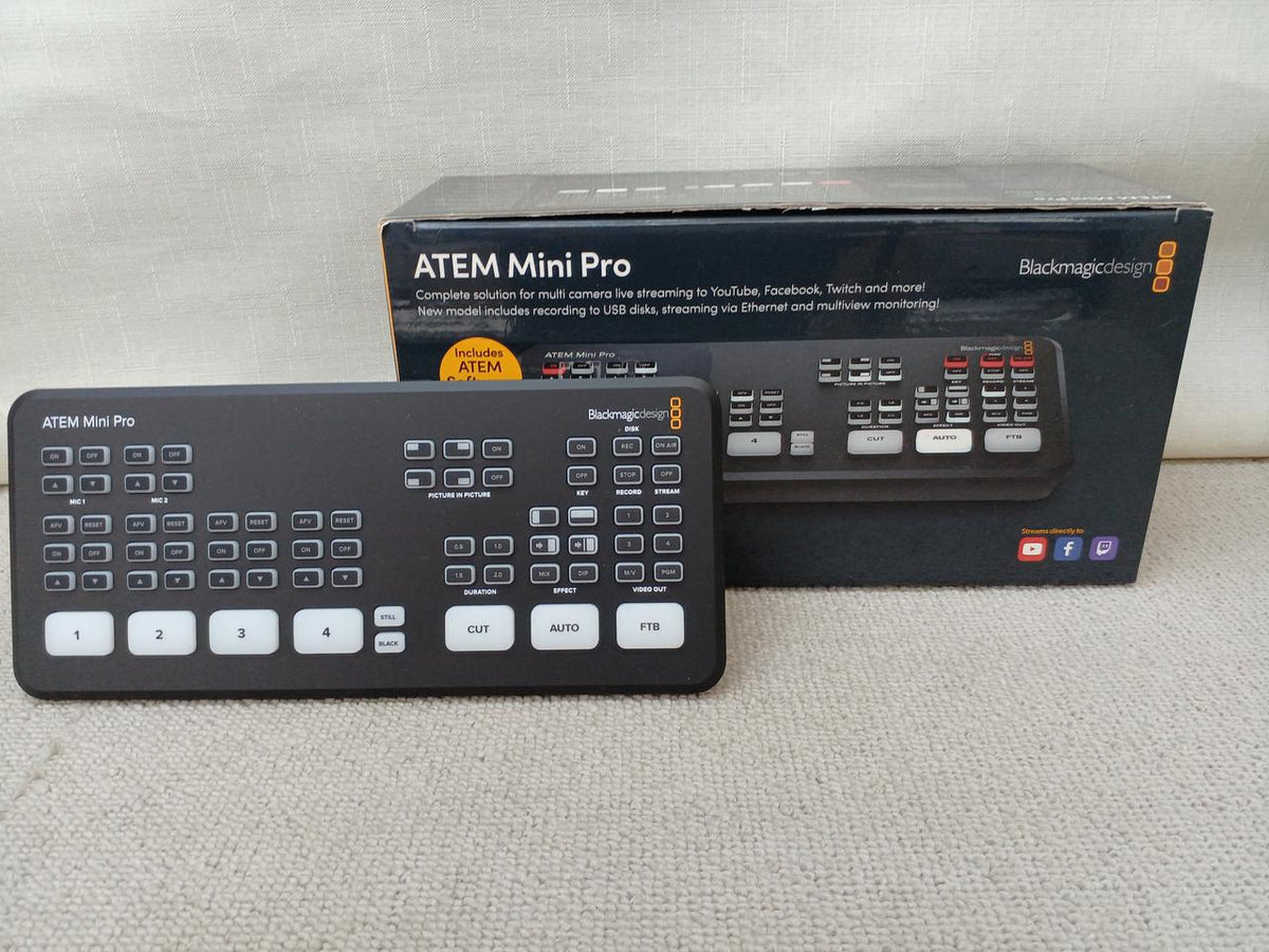 BLACKMAGICDESIGN Streaming Switcher ATEM MINI PRO
