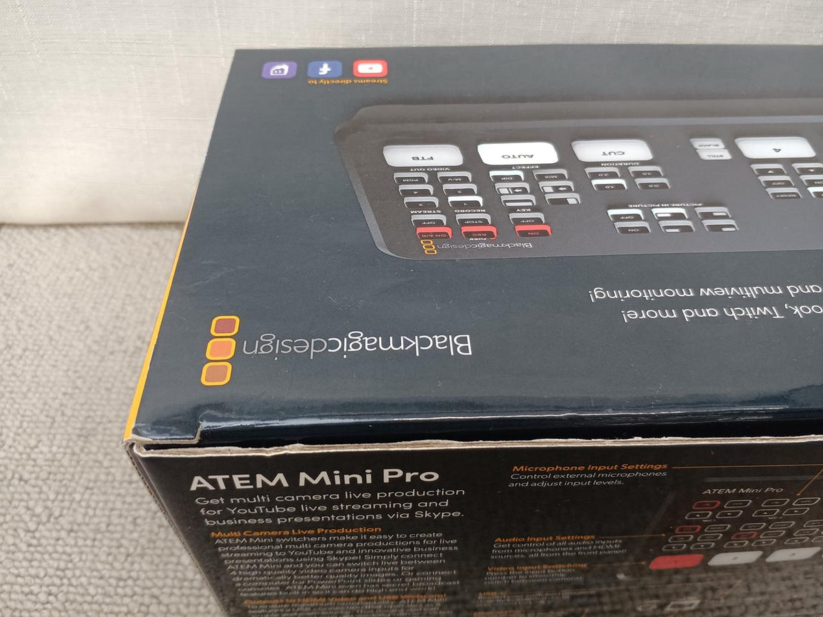 BLACKMAGICDESIGN Streaming Switcher ATEM MINI PRO