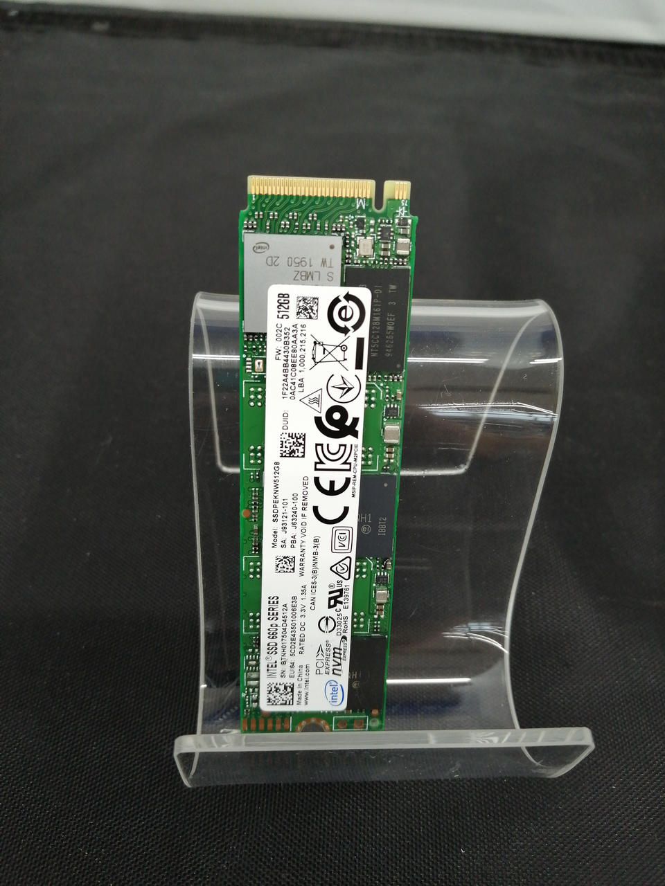 INTEL M.2 SSD SSDPEKNW512GB