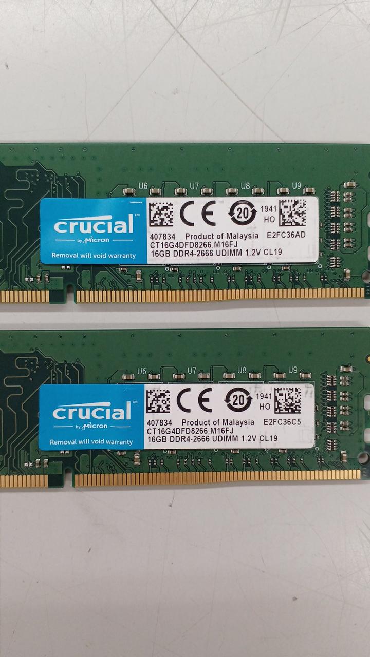 CRUCIAL Desktop memory CT16G4DFD8266. M16FJ