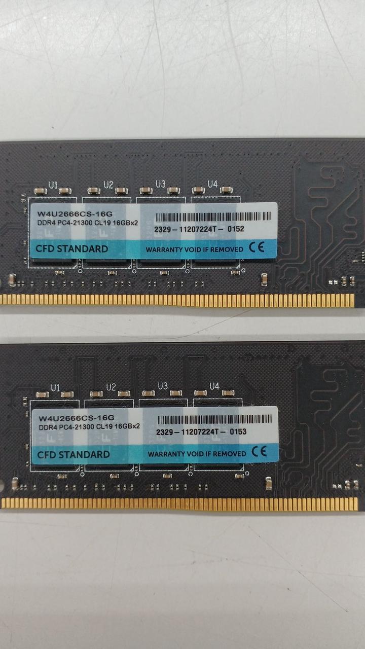 CFD Desktop Memory W4U2666CS-16G