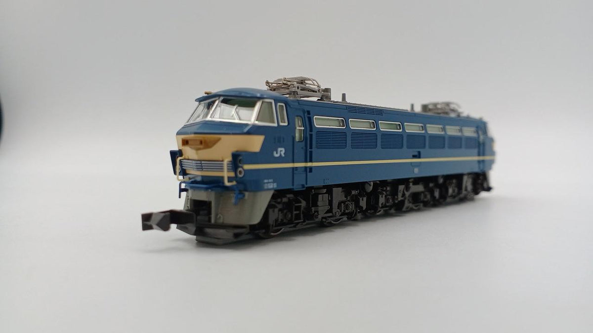 KATO N Gauge Rolling Stock Electric Locomotive 3090-3 EF66 Series 0 Series Late Model Blue Train Traction Locomotive