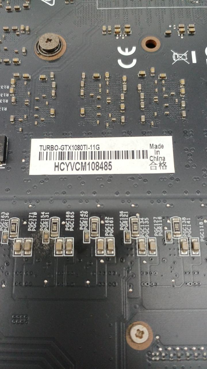 ASUS Graphics Card: TURBO-GTX1080TI-11G