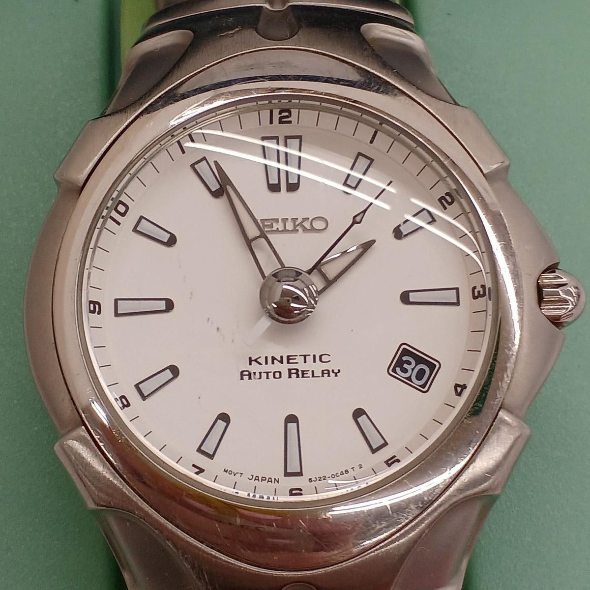 SEIKO SEIKO KINETIC AUTO 5J22-OC80
