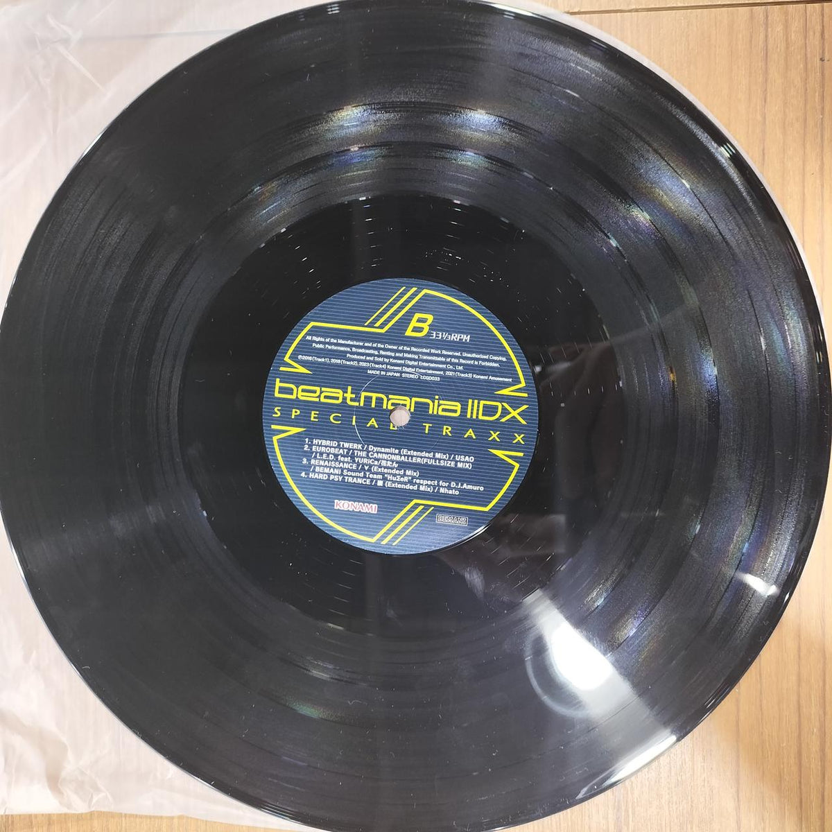 KONAMI LP Record BEATMANIA IIDX SPECIAL TRAXX
