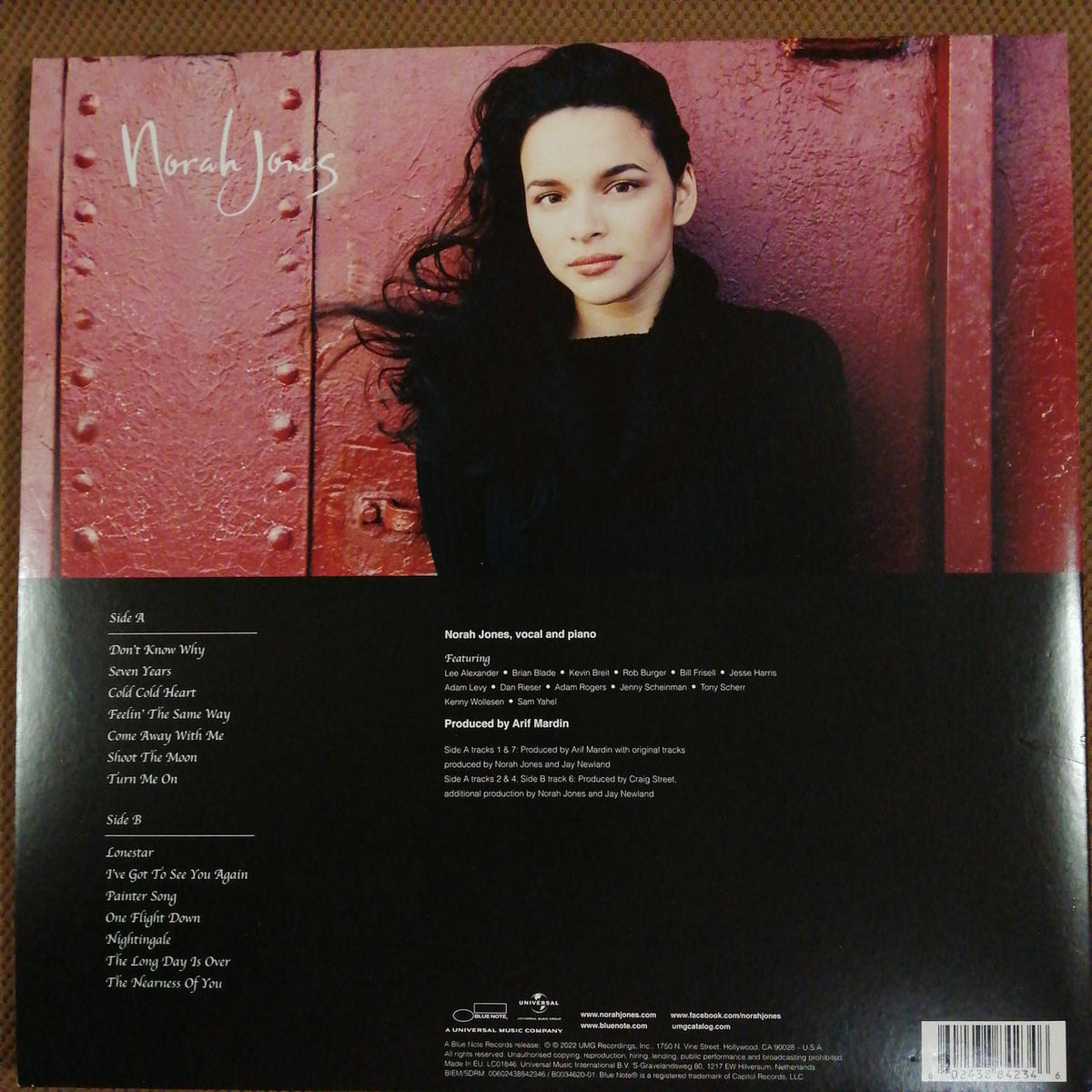 BLUE NOTE NORAH JONES/COME AWAY WITH ME 00602438842346/B0034620-01