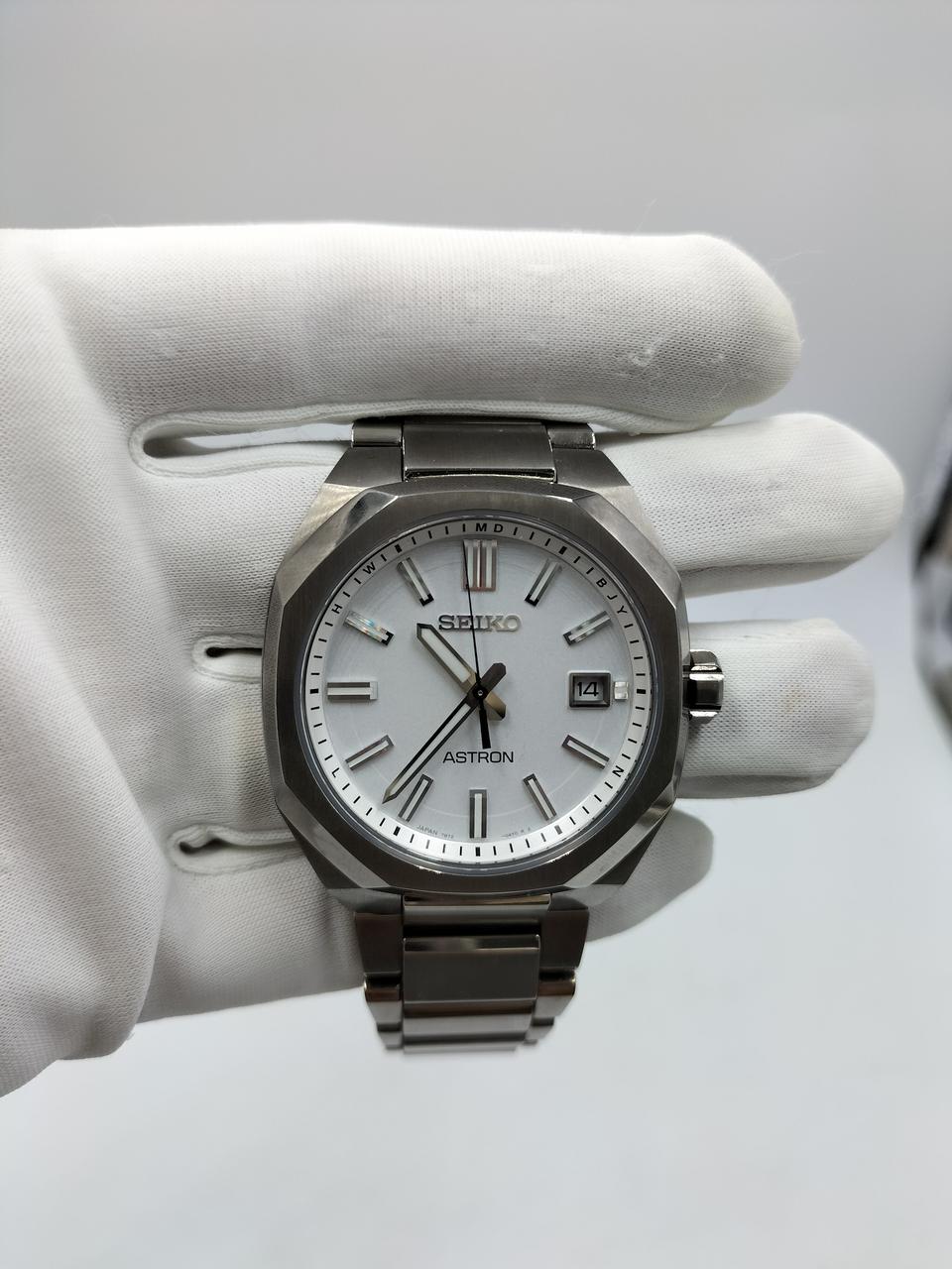 SEIKO Solar Radio-Controlled Wristwatch 7B72-0AF0