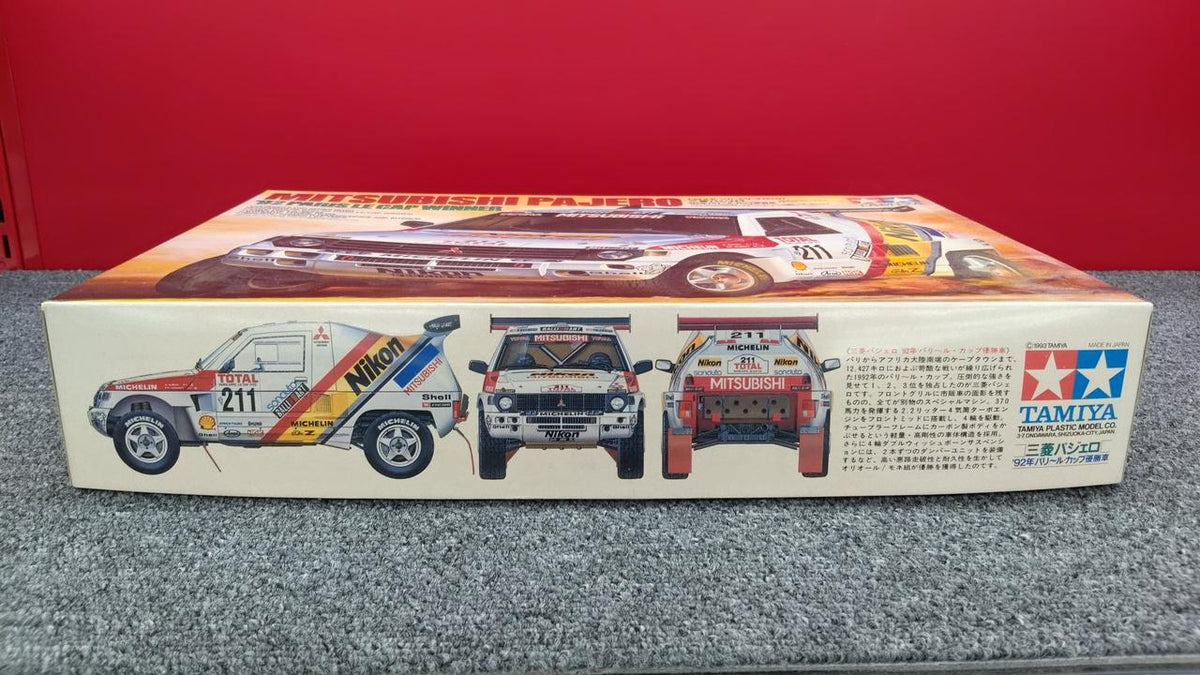 TAMIYA Sports Car Series Mitsubishi Pajero 1992 Paris Cup Winner - Banzai Thrifting | BanzaiHobby