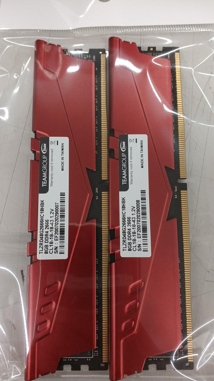 TEAMGROUP Desktop Memory (DDR4) TLZRD48G2666HC18HBK