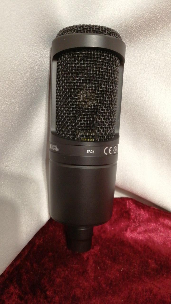 AUDIO TECHNICA Condenser Microphone AT2020
