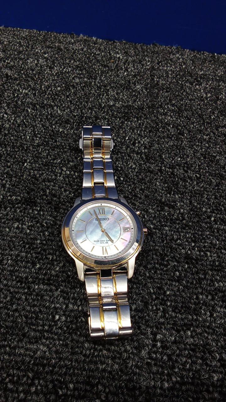 SEIKO Solar MOP Dial 7B22-0BK0